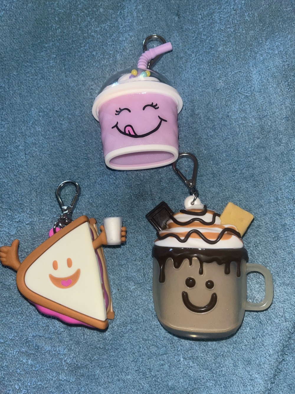 Cute Food pocketbac holder set